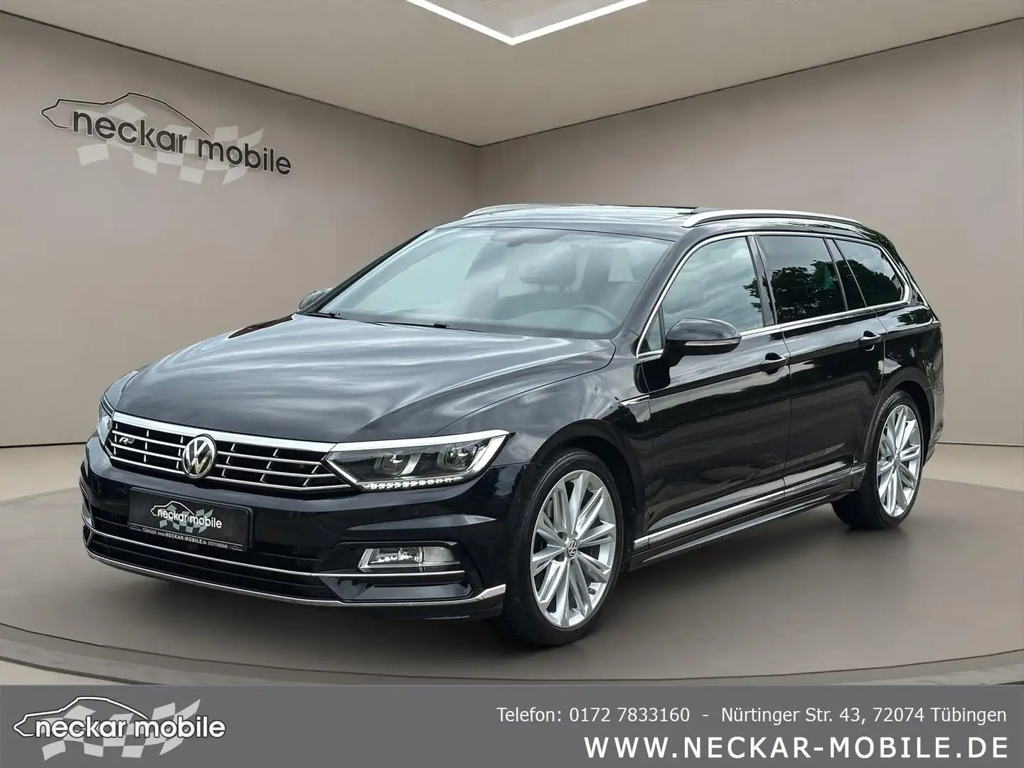 Volkswagen Passat Variant Passat 2.0TDI R-Line AHK KAM Standhzg ACC LED 7G Schwarz - 1
