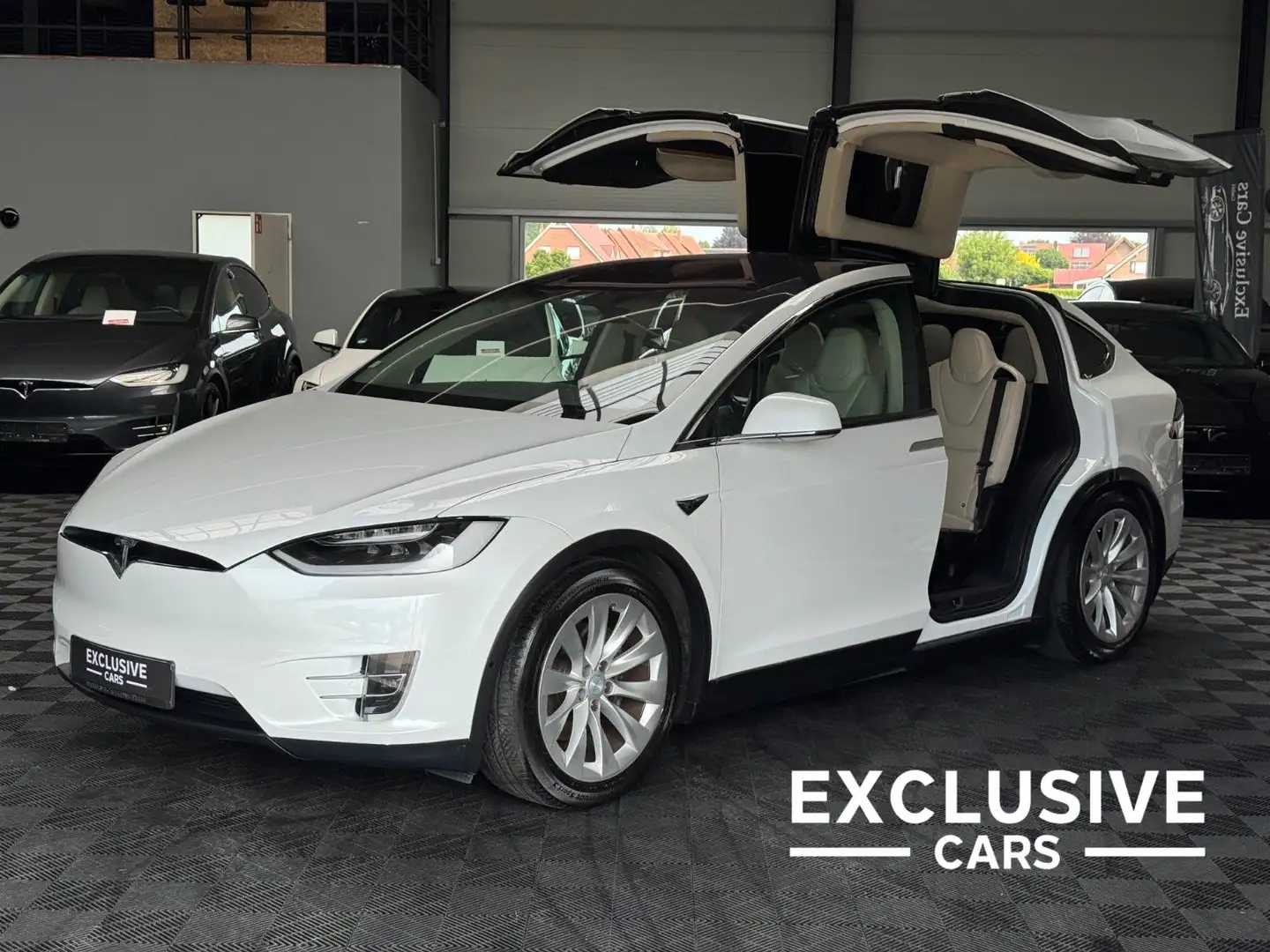 Tesla Model X MODEL X 100D DUAL MOTOR | MCU2 | 7 SEAT | Blanc - 1