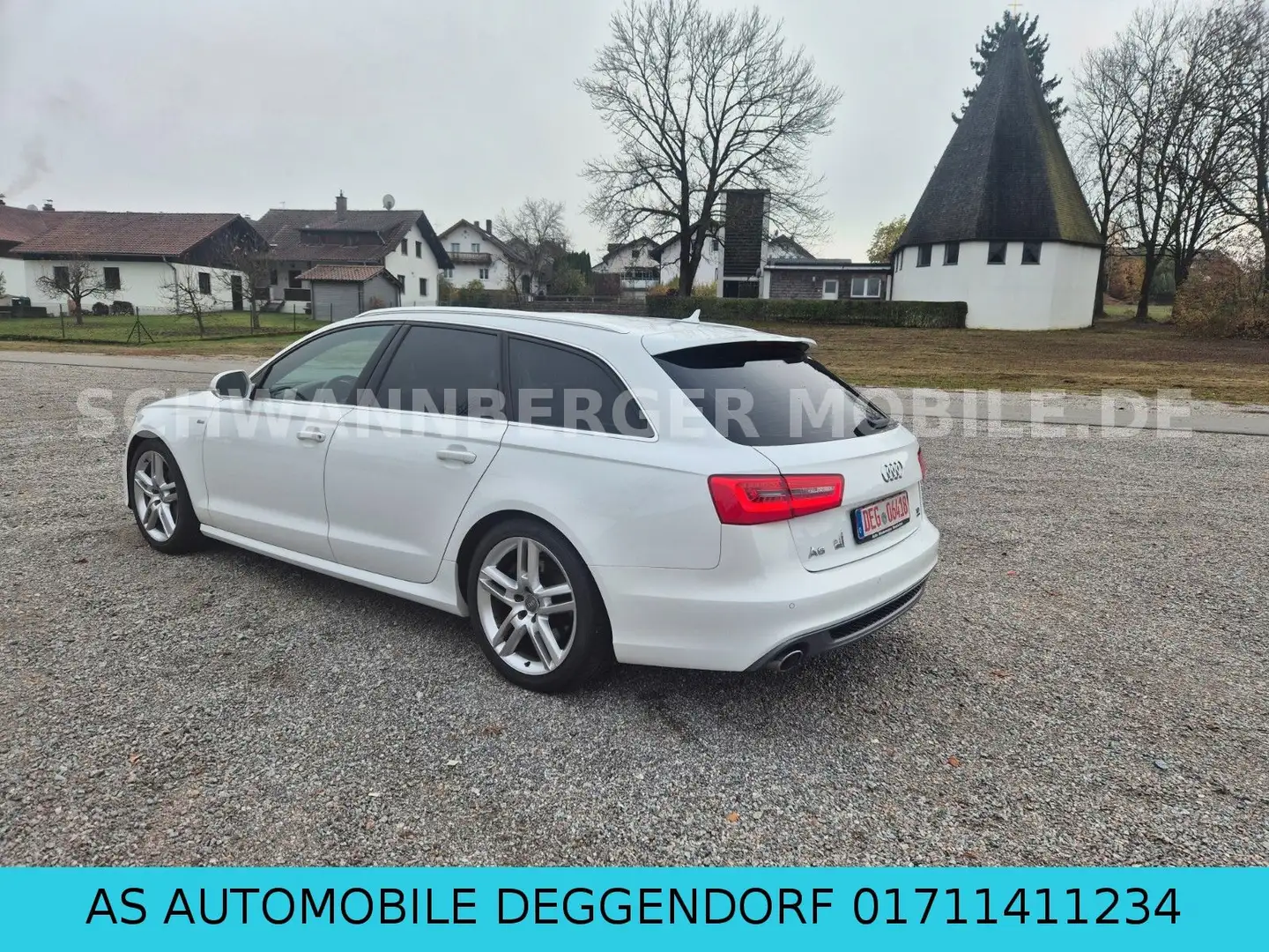Audi A6 Avant 3.0 TDI quattro-SLINE-XENON-KAMERA Weiß - 2