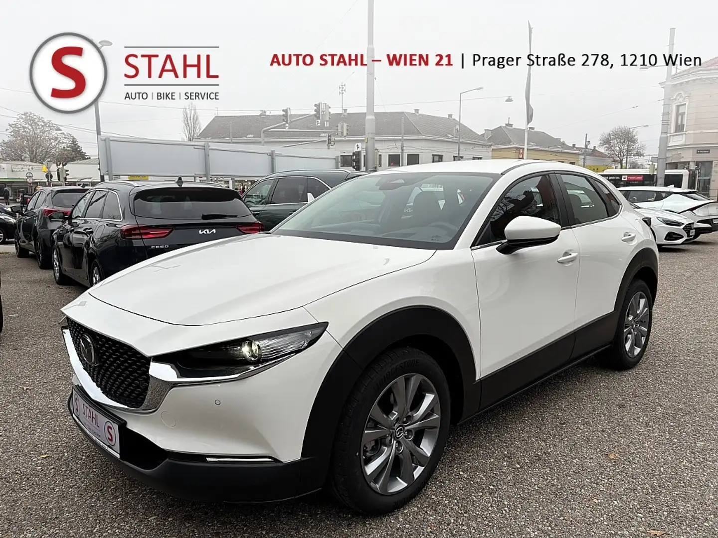 Mazda CX-30 e-Skyactive G140 Centre-Line Fehér - 1