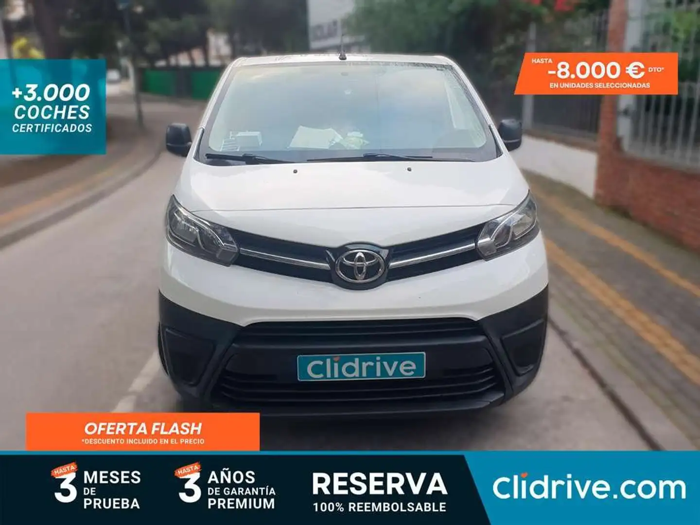 Toyota Proace 1.5D 100CV BUSINESS 1PL 2PT L1 Blanc - 1