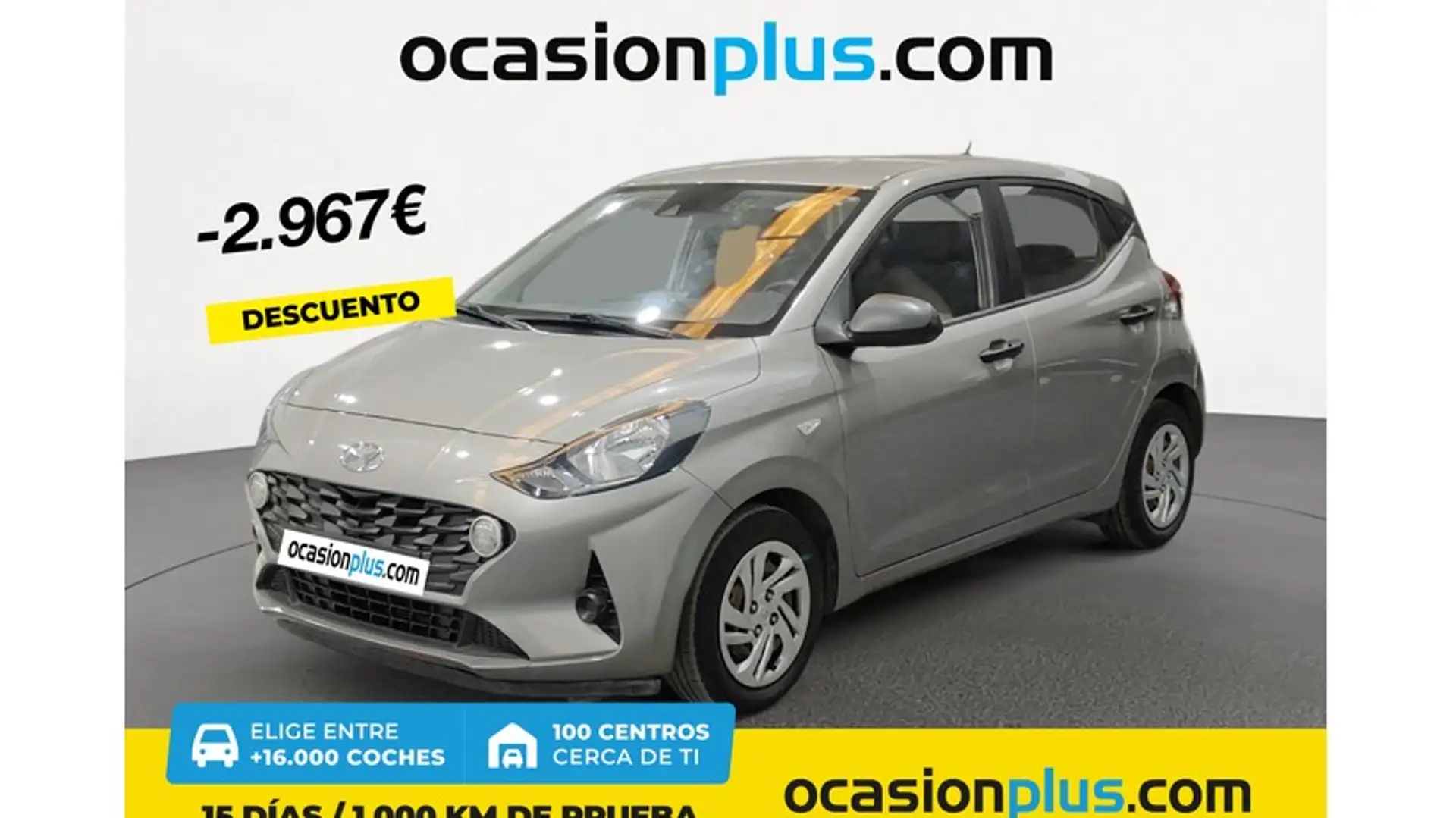 Hyundai i10 1.0 MPI Essence Gris - 1