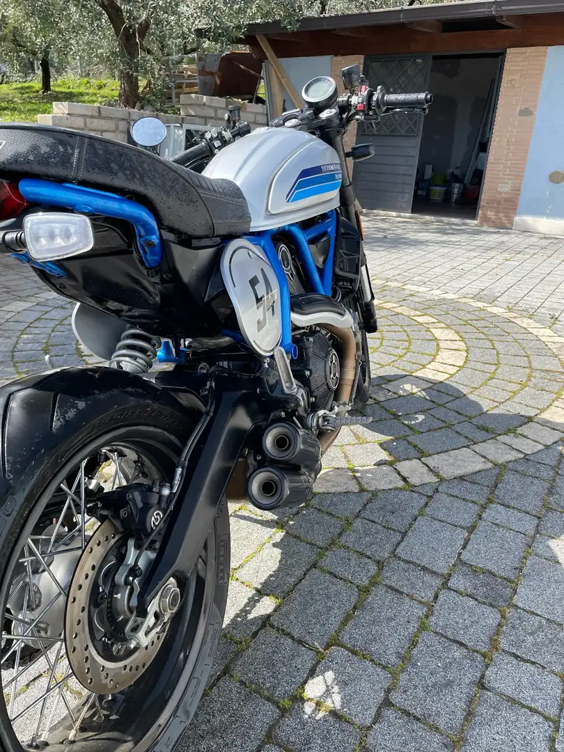 Ducati Scrambler cafe racer Blu/Azzurro - 2