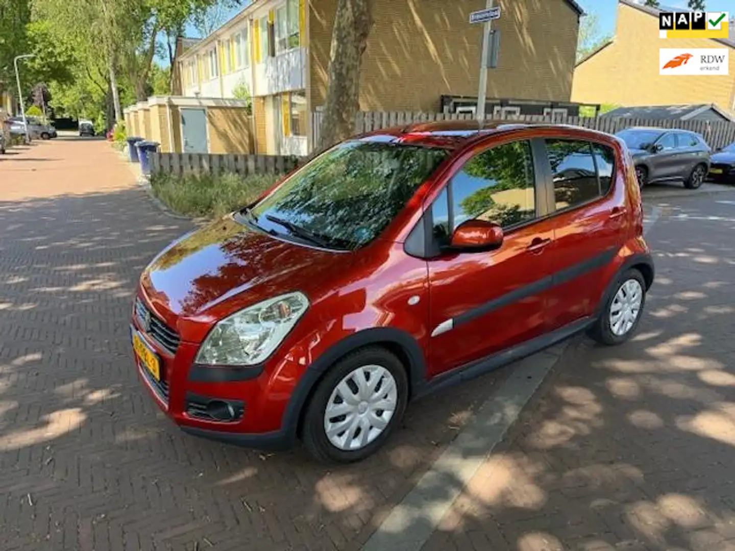 Suzuki Splash AUTOMAAT/ Eerste eigenaar/ 78.000 NAP / stoelverwa Oranje - 1