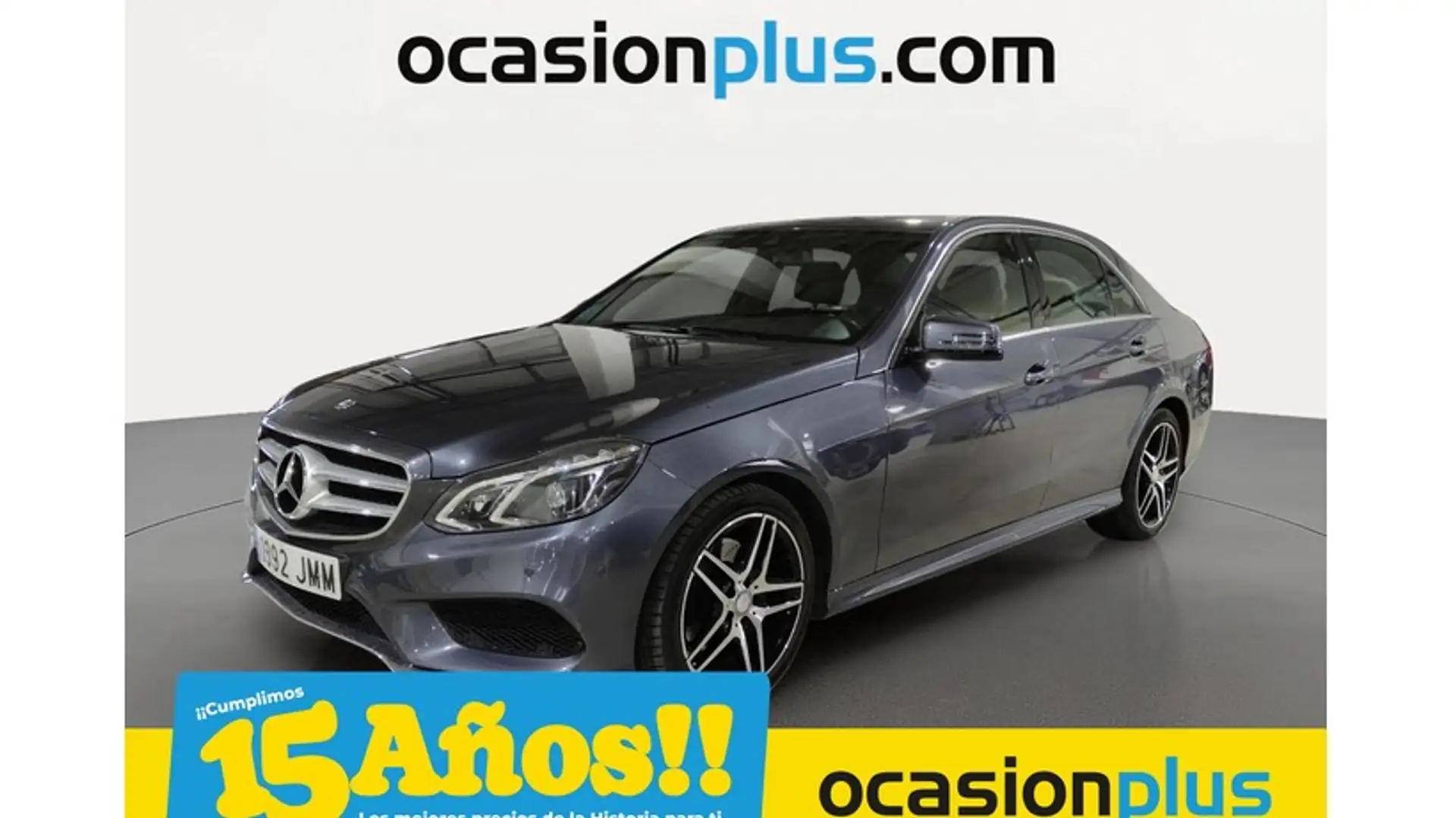 Mercedes-Benz E 220 BT 4M 7G Tronic Plus Gris - 1
