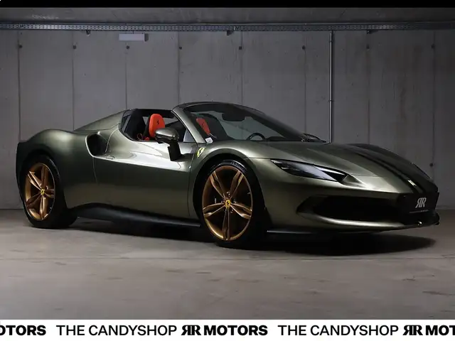 Ferrari 296 GTS Roadster *Verde_Masoni*Daytona_Racing_Sitze...