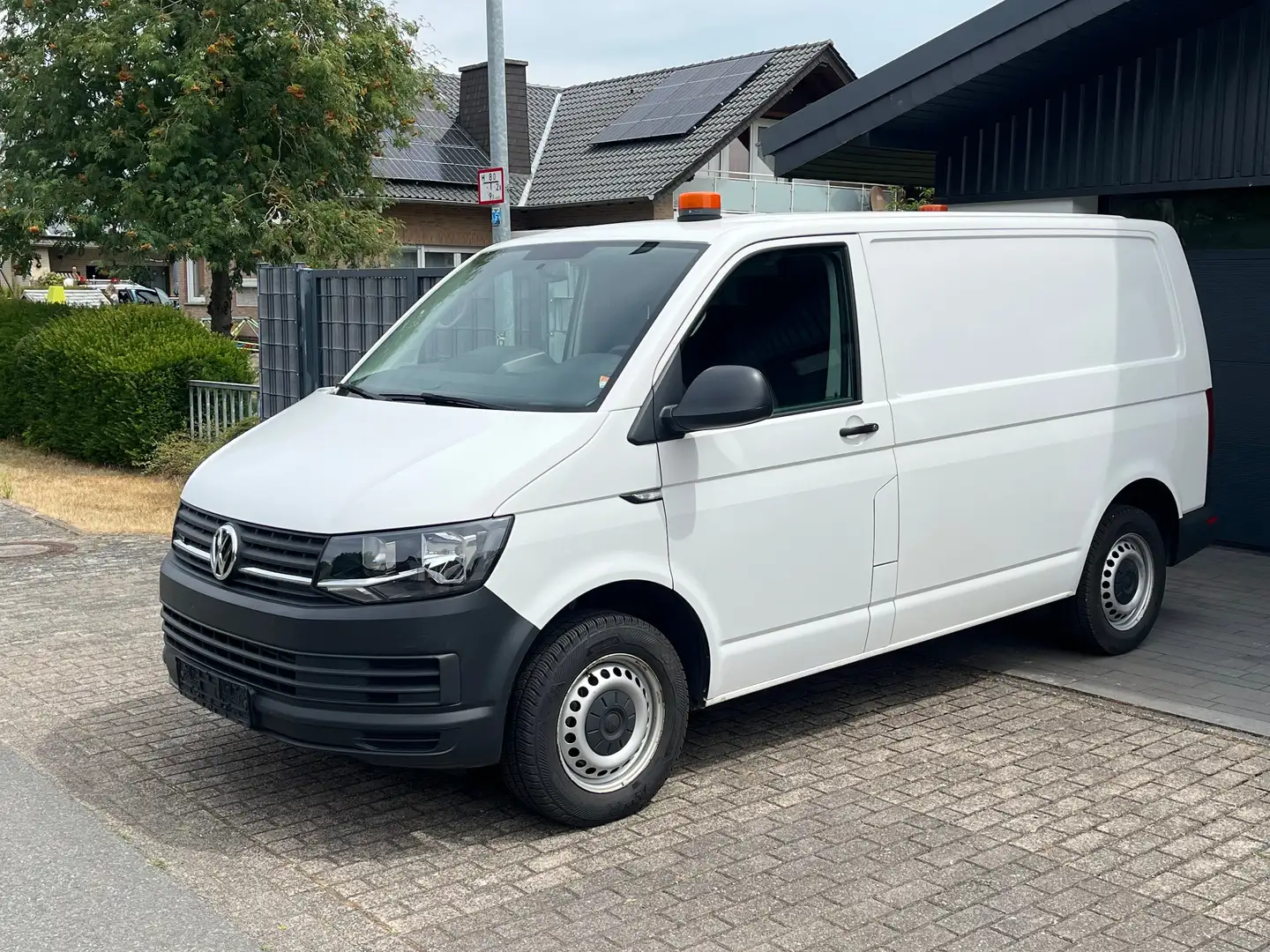 Volkswagen T6 Transporter Kasten 4Motion Klima AHK VW-Scheckheft 100Tkm Mwst Blanc - 1