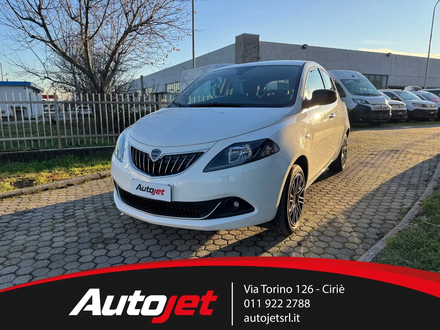 Lancia Ypsilon Ypsilon 2021 1.0 firefly hybrid Silver Wit - 1