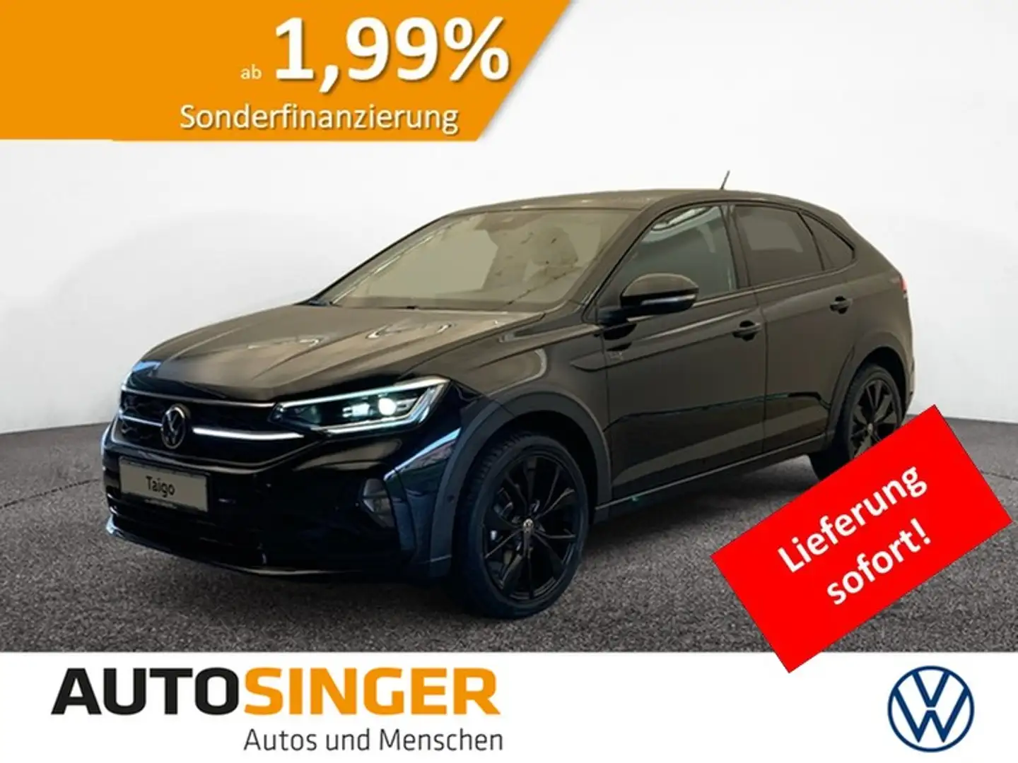 Volkswagen Taigo R-Line 1.5 TSI DSG AHK*CAM*PANO*NAV*18" Schwarz - 1