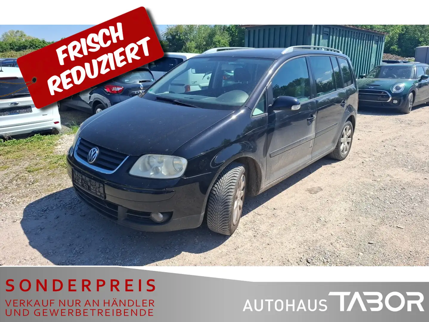 Volkswagen Touran 2.0 TDI AHK LM Blau - 1
