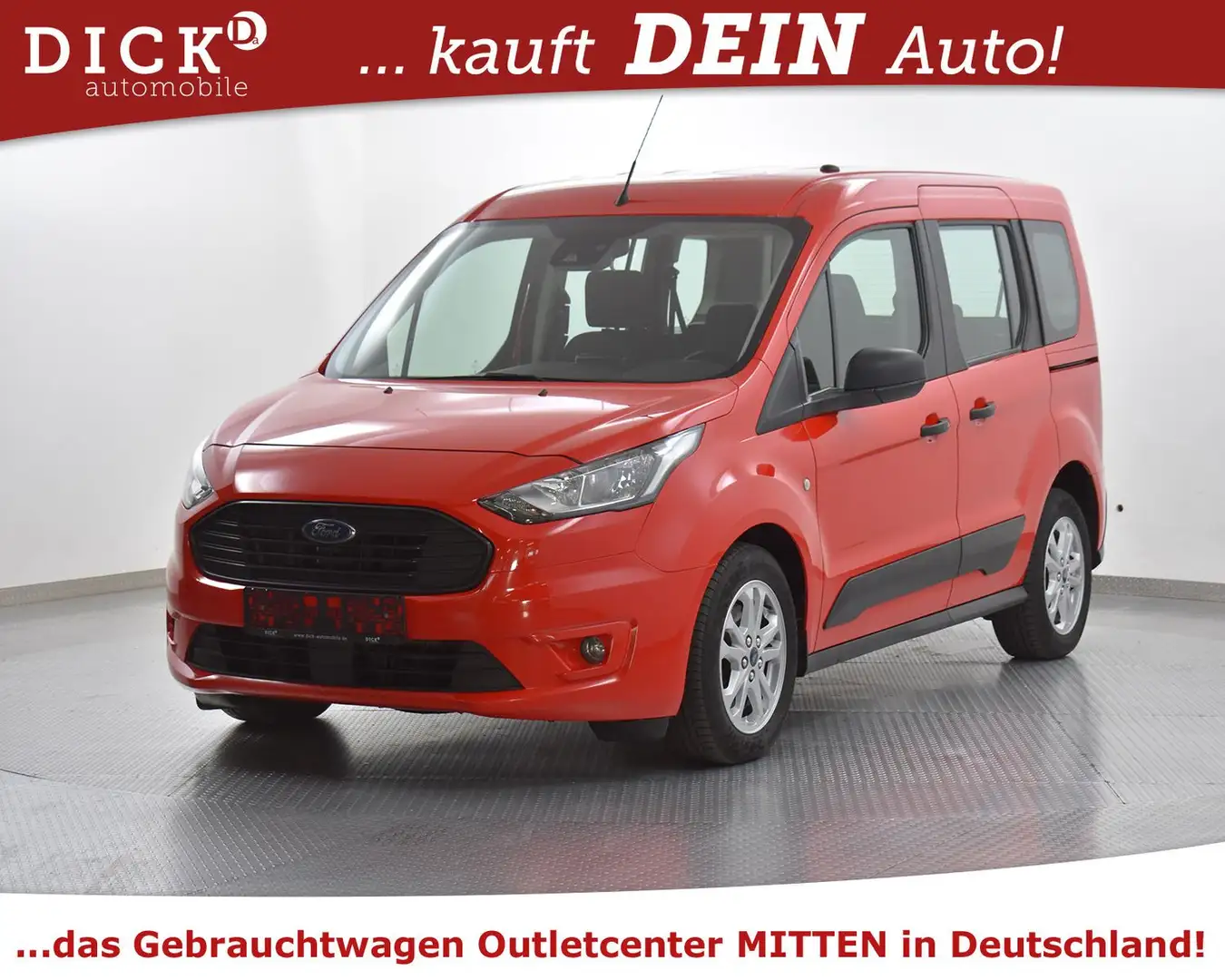 Ford Tourneo Connect Tourneo Conn 1.5d Trend 5SIT+KLIMA+NAVI+KAM+TEMP Rot - 2