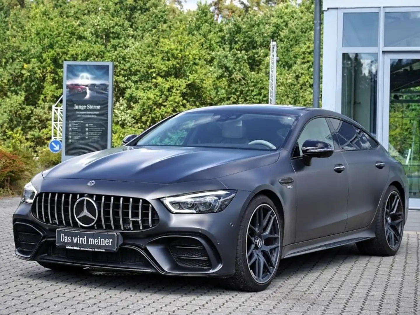 Mercedes-Benz AMG GT 53 4M +AMG HUD+SHD+BURM+SITZKLIMA+SP-AGA Gris - 2