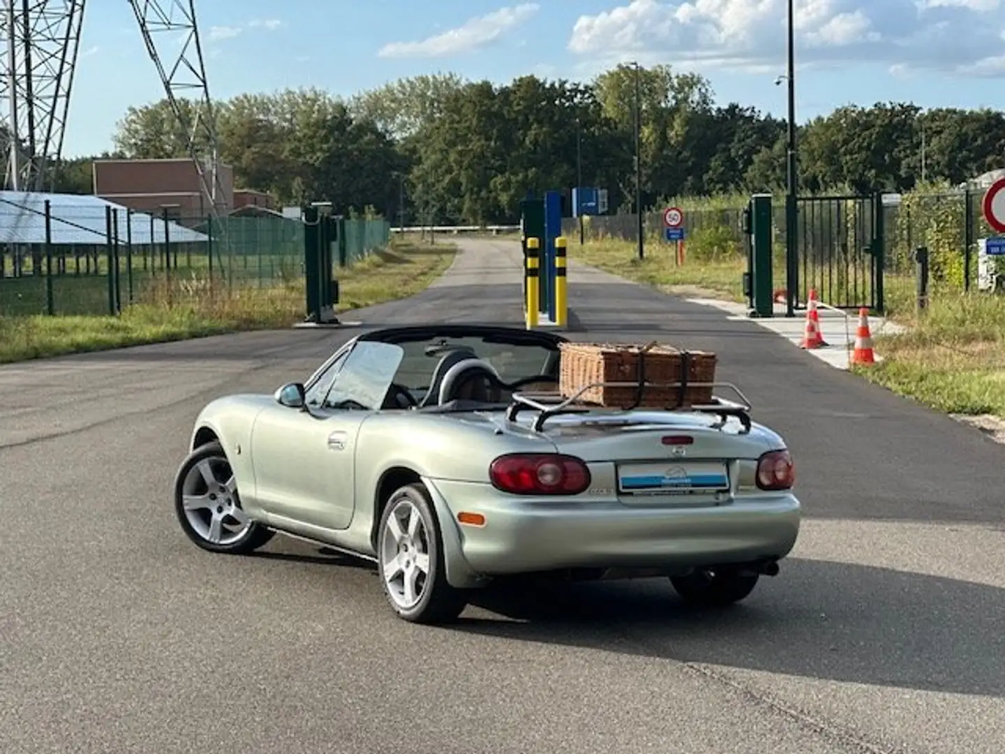 Mazda MX-5 1.8i 16v VVT Silver Blues | Leder | Zetelverw. Argento - 2