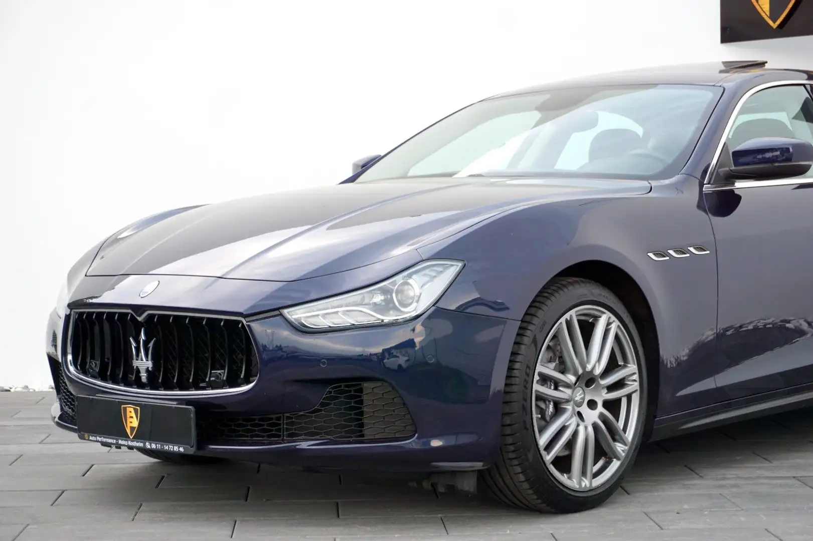 Maserati Ghibli 3.0 V6 Kundend.NEU~Sitzb.~Schiebed.~Kamer Bleu - 2