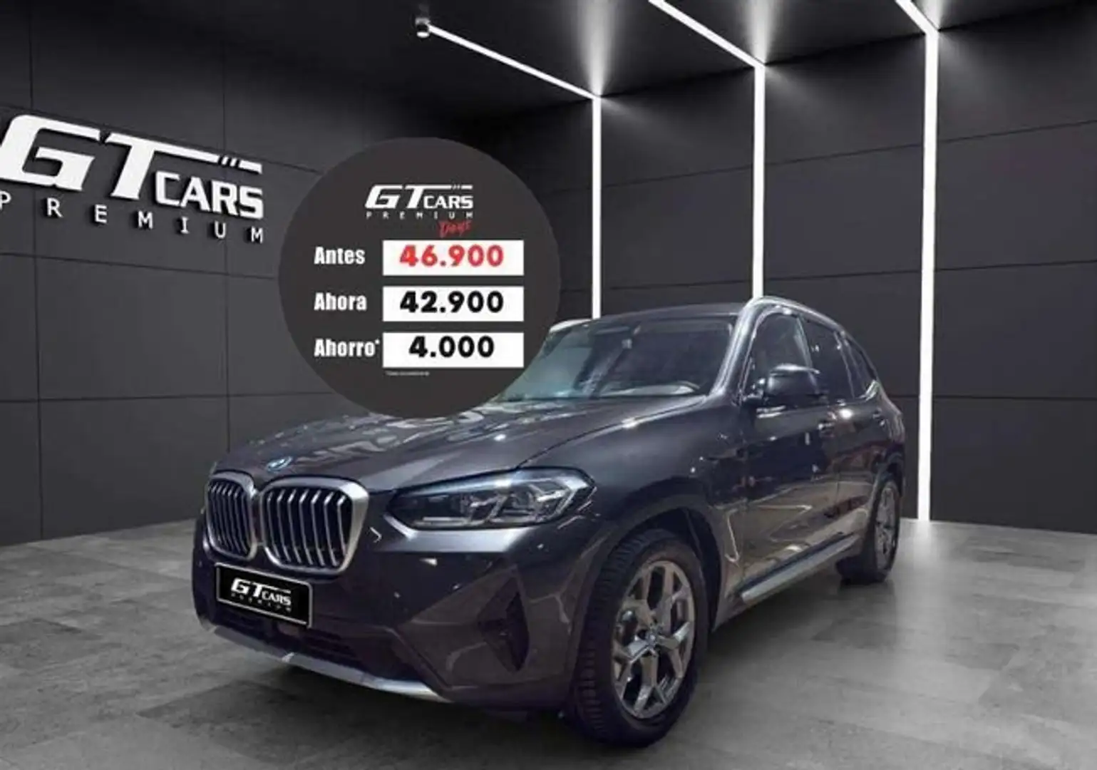 BMW X3 xDrive 30e xLine Gris - 1