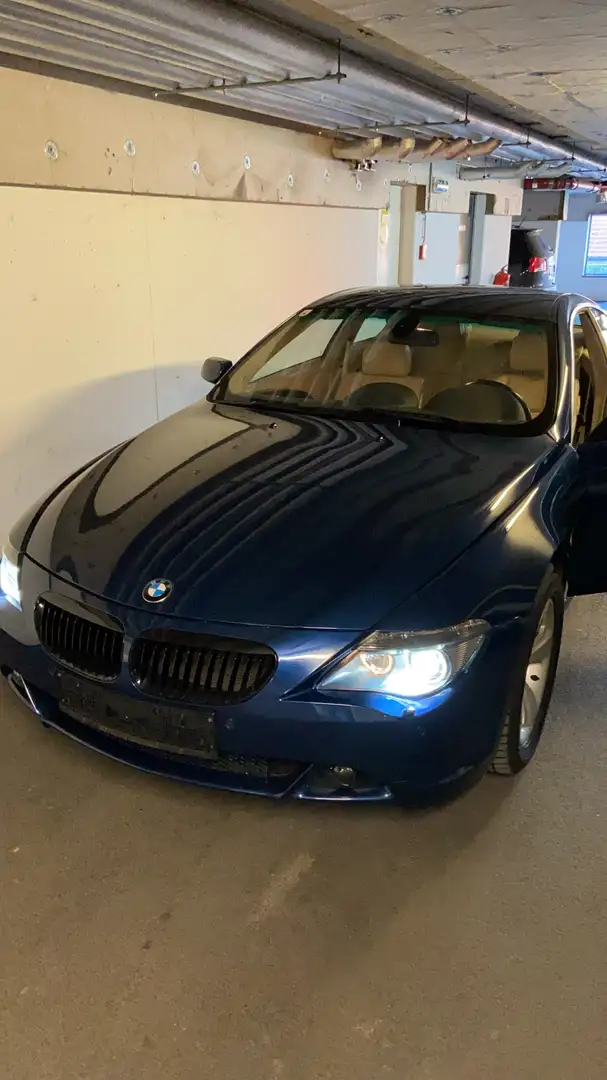 BMW 630 630i Aut. Azul - 1