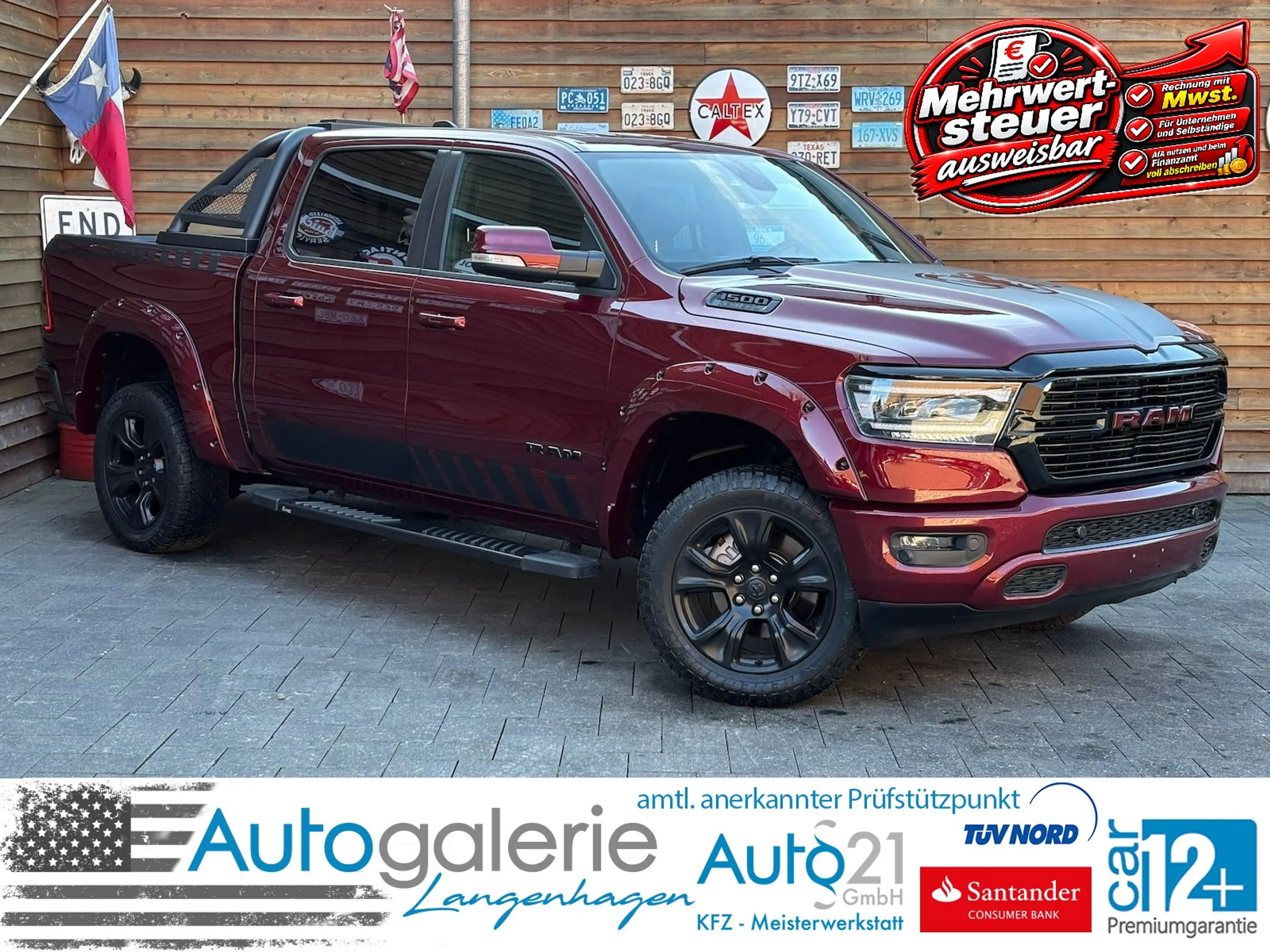 Dodge RAM 1500 5,7L BigHorn Crew Cab LED AHK 4x4