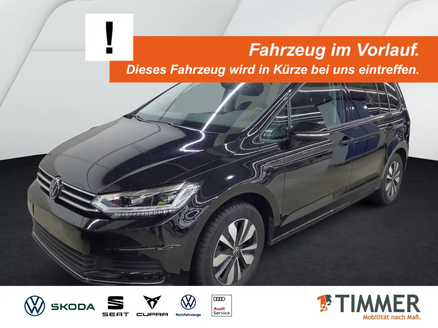 Volkswagen Touran 1.5 TSI DSG GOAL +IQ.LIGHT +AHK +7-SITZ +ACC +LM Schwarz - 1