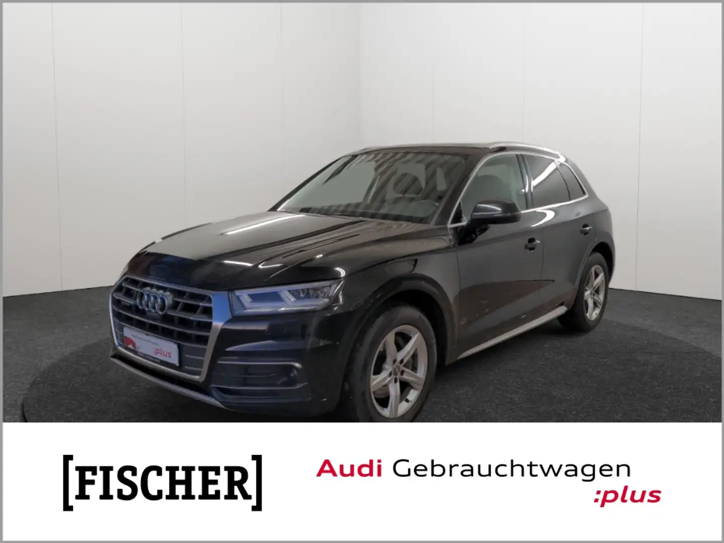 Audi Q5 2.0TFSI quattro S tronic Matrix AHK Navi 360° ACC Schwarz - 1