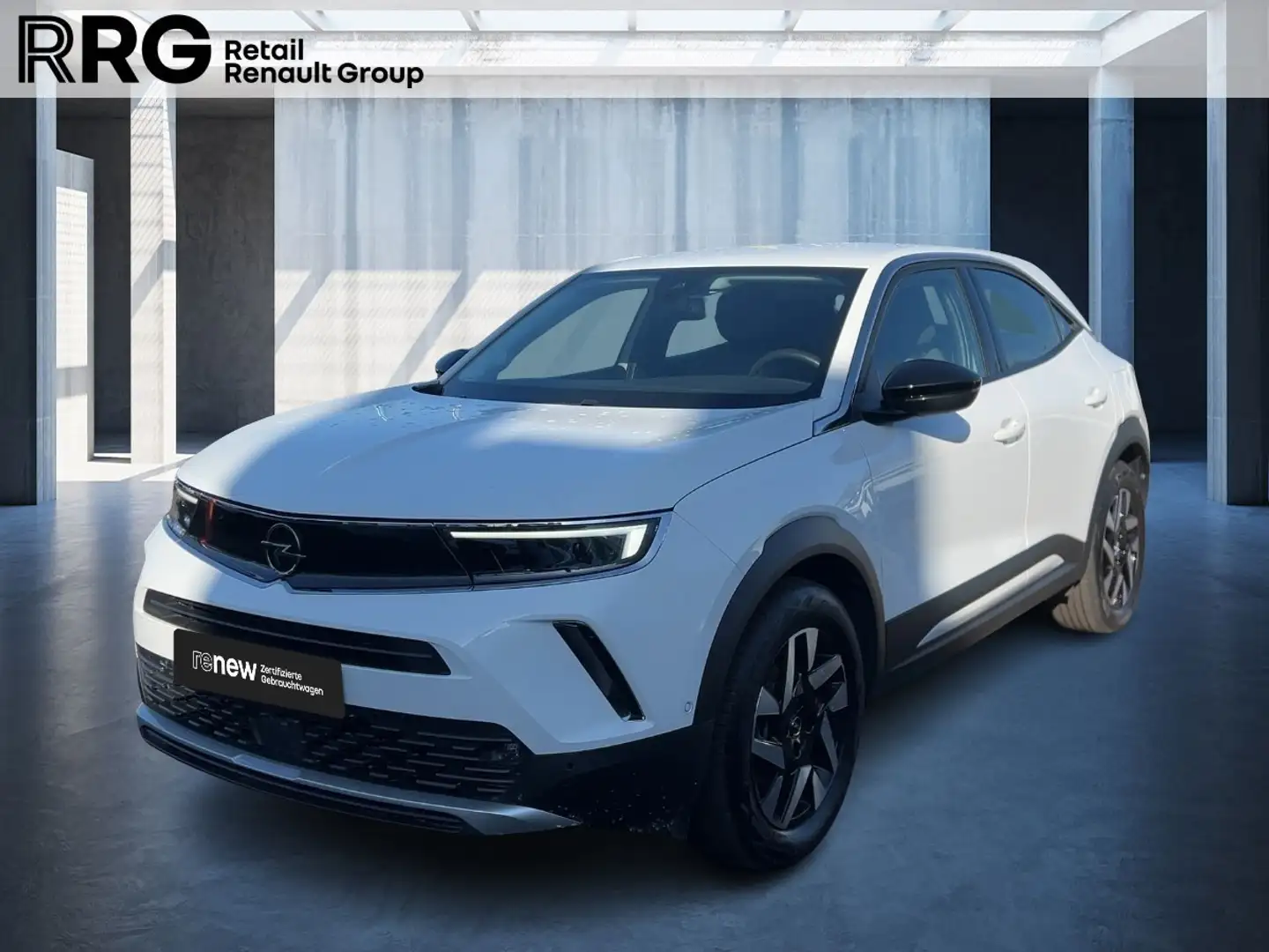Opel Mokka-E Elegance CarPlay SHZ Kamera Weiß - 1