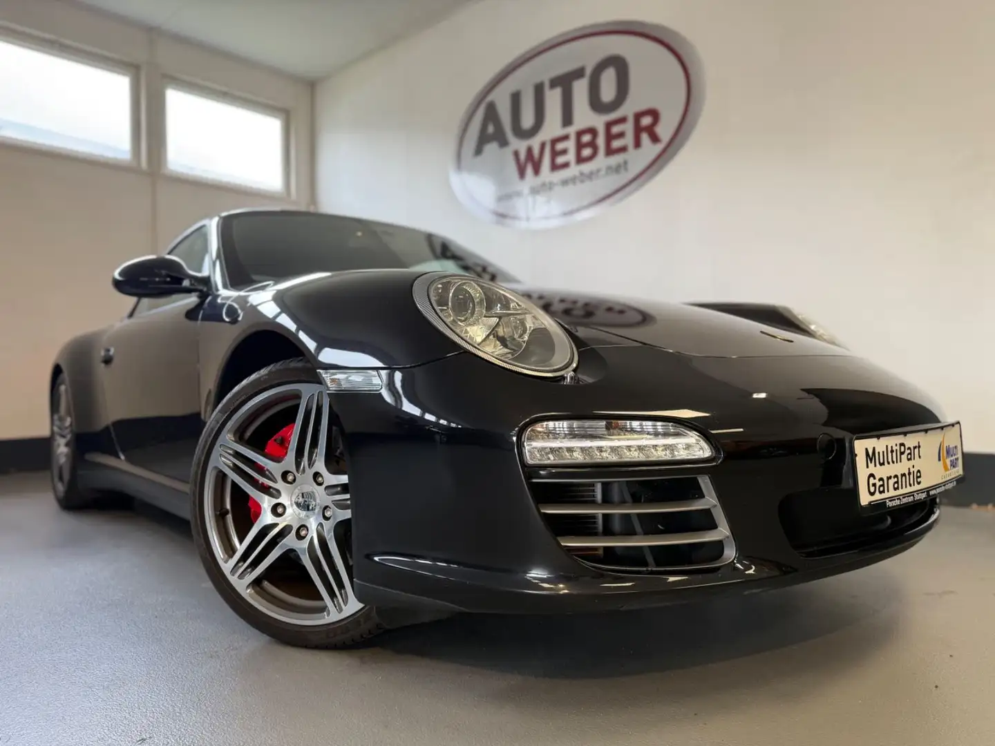 Porsche 911 CARRERA 4 S CABRIO*AUT*F1*LEDER*NAVI*XENON* Schwarz - 1