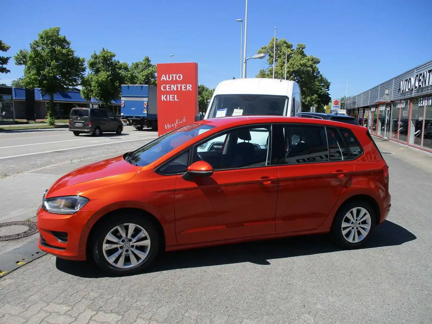 Volkswagen Golf Sportsvan Golf VII Sportsvan 1.2 TSI *Sitzhzg.*Scheckheft ge Orange - 2