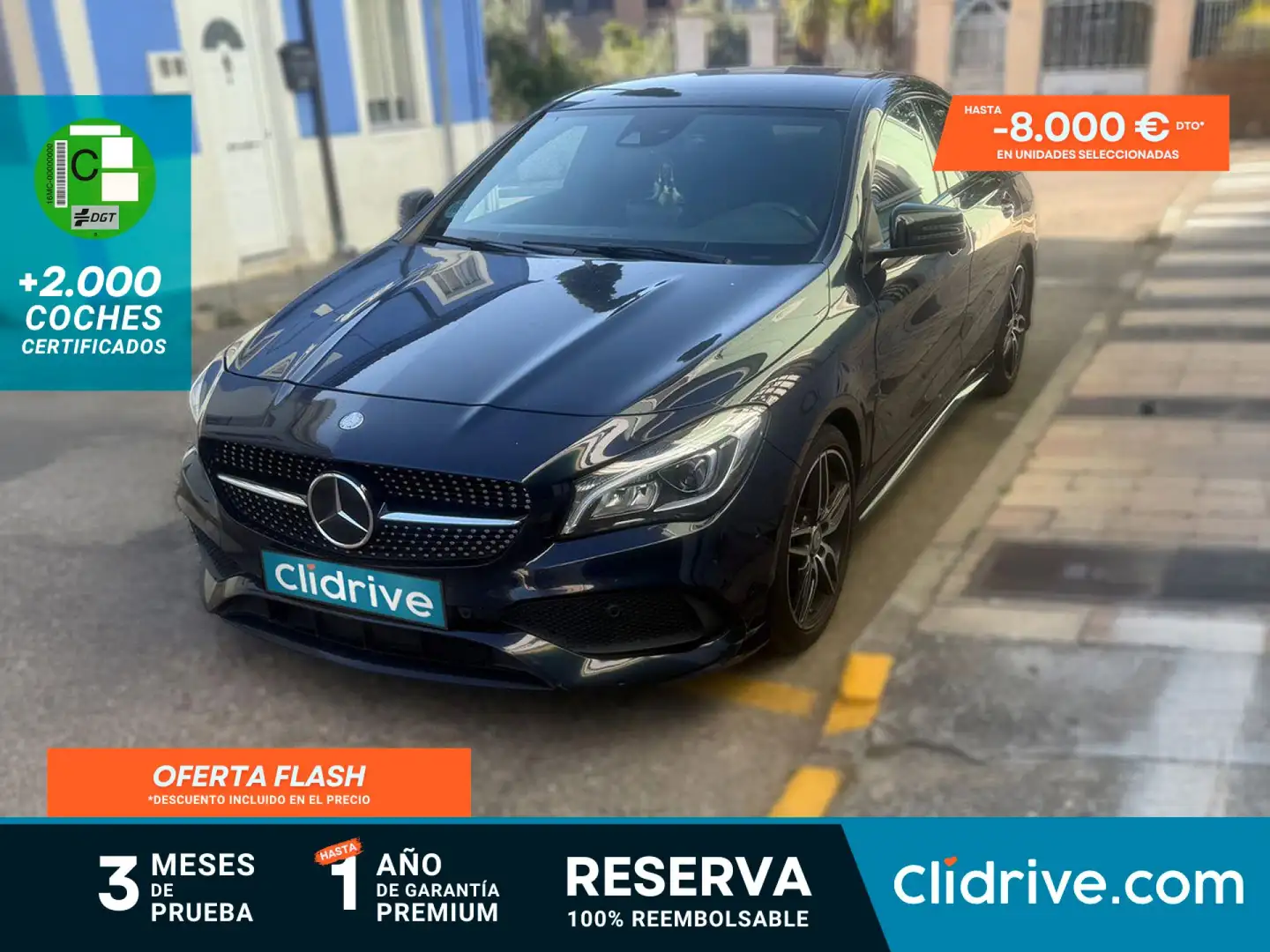 Mercedes-Benz CLA 220 d Negro - 1