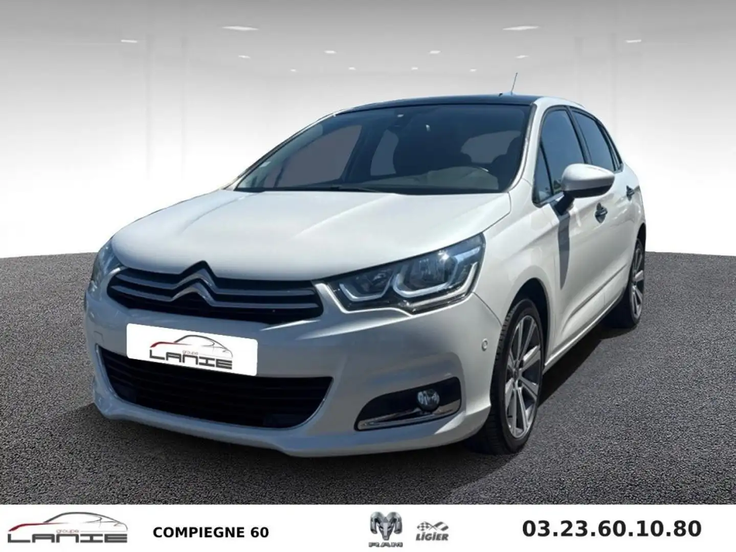 Citroen C4 PureTech 130 S&S EAT6 Shine Blanc - 1
