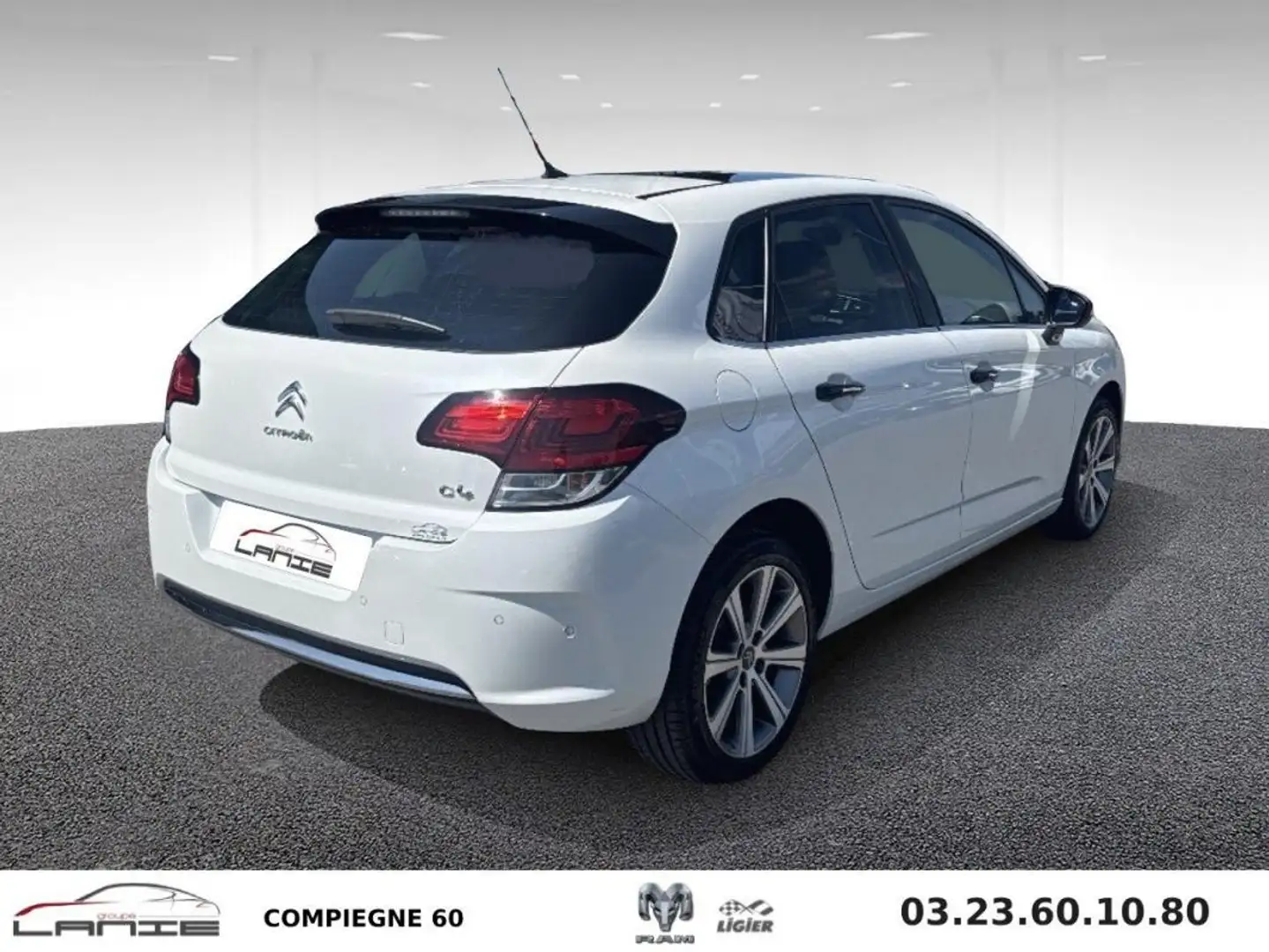 Citroen C4 PureTech 130 S&S EAT6 Shine Blanc - 2