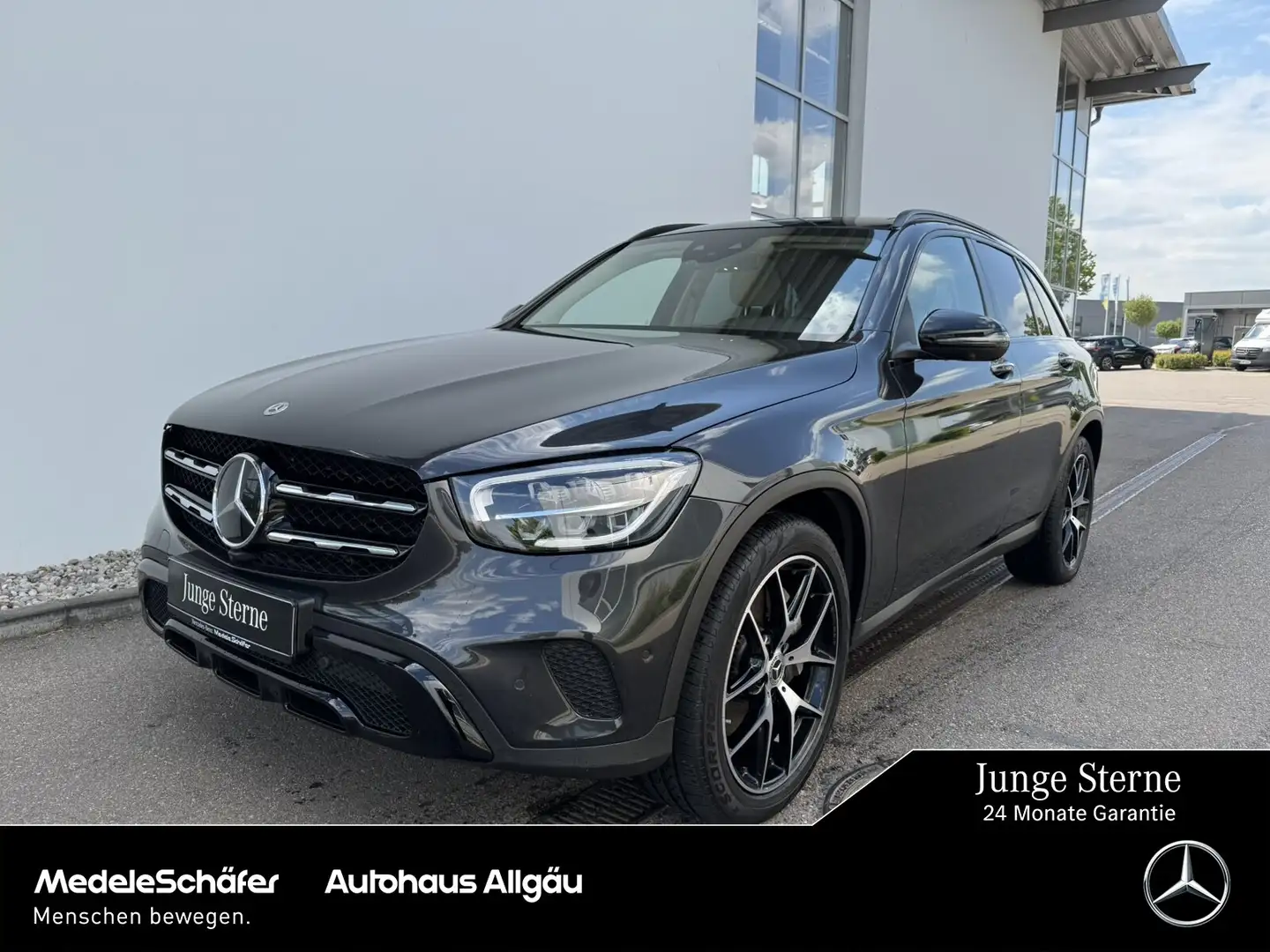 Mercedes-Benz GLC 400 GLC 400 d 4M Night Air Dist Pano Sitzkli 20''AMG Grau - 1