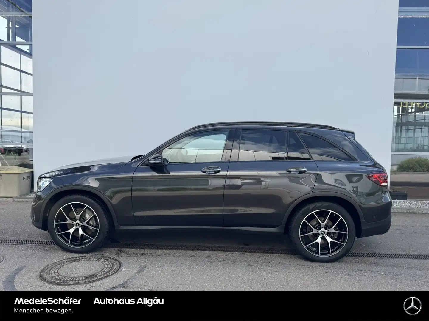 Mercedes-Benz GLC 400 GLC 400 d 4M Night Air Dist Pano Sitzkli 20''AMG Grau - 2
