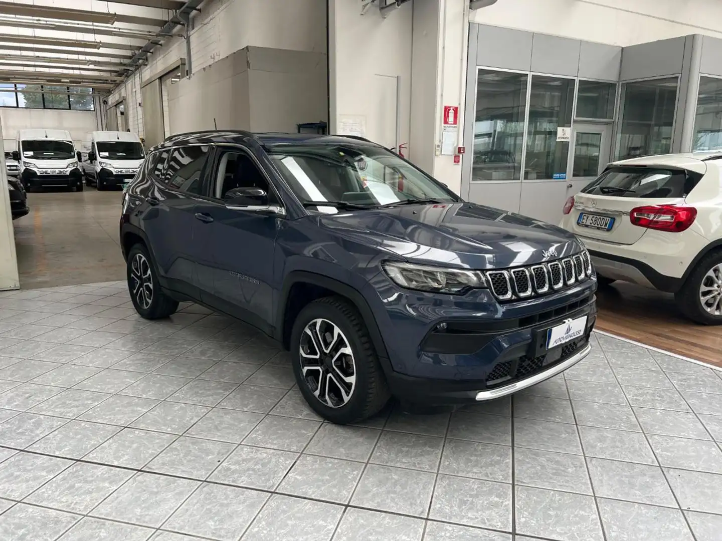Jeep Compass 1.3 Turbo T4 190 CV PHEV AT6 4xe Limited - FULLOPT Azul - 1