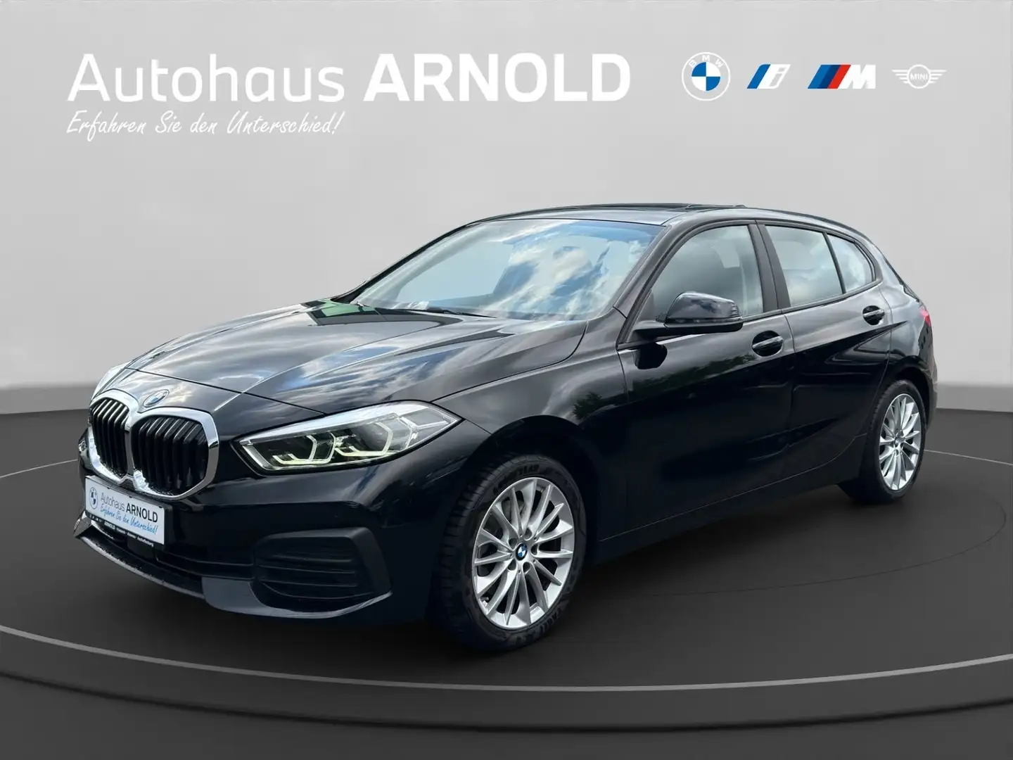 BMW 118 i Hatch Modell Advantage Panoramadach Navi Schwarz - 1