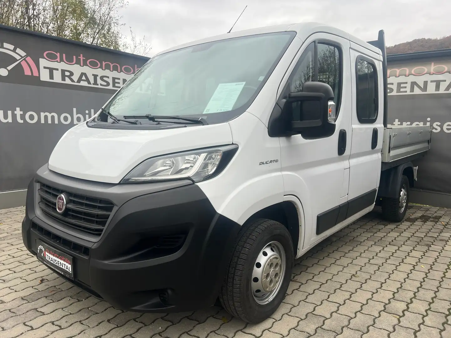 Fiat Ducato 120 L2 DK Pritsche RS: 3450 mm Weiß - 1