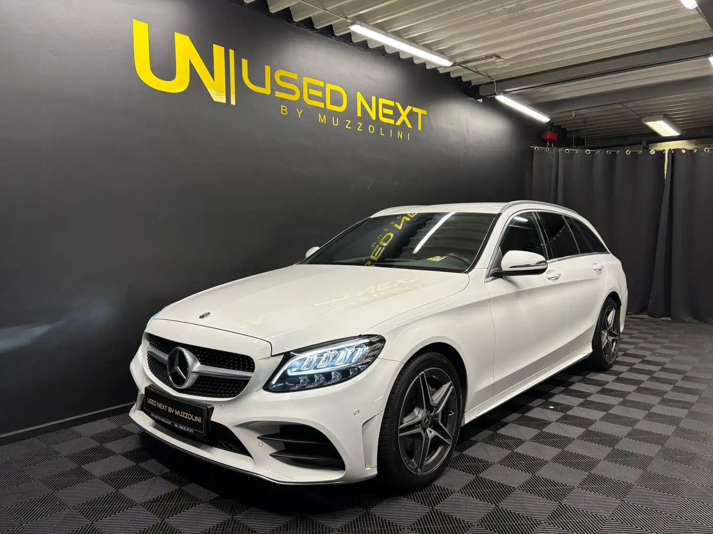 Mercedes-Benz C 220 D AMG LINE BREAK NAVI / DISTRONIC / LED Blanc - 1