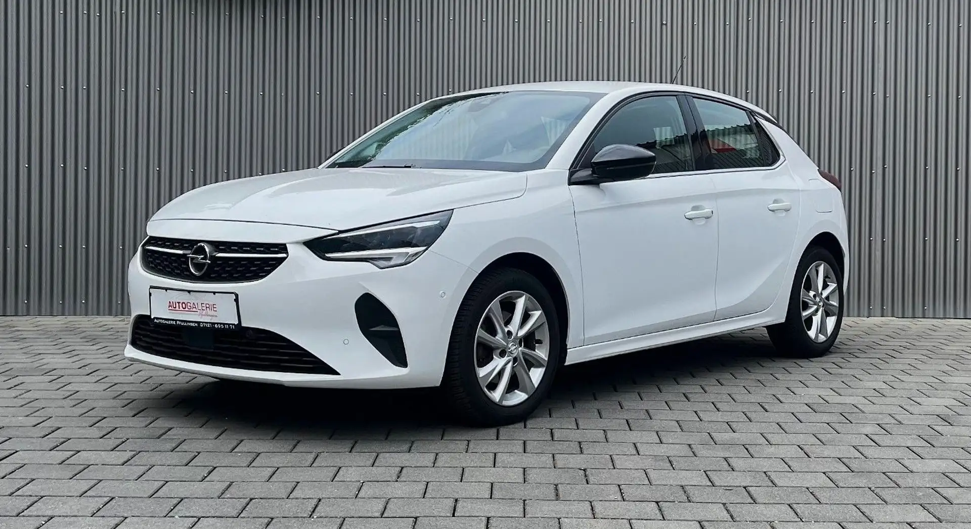 Opel Corsa F Elegance Klima Tempomat 1.Hand Weiß - 1