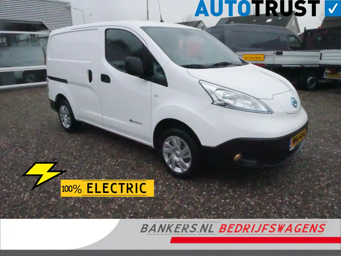 Nissan E-NV200 40kw Batterij, AC Cam 4900km!! Biały - 1