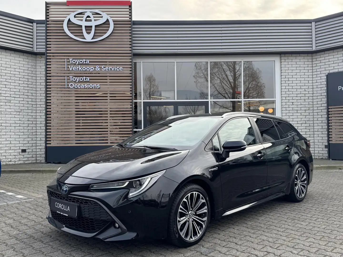 Toyota Corolla Touring Sports 2.0 HYBRID DYNAMIC STOEL/STUUR VERW Noir - 1