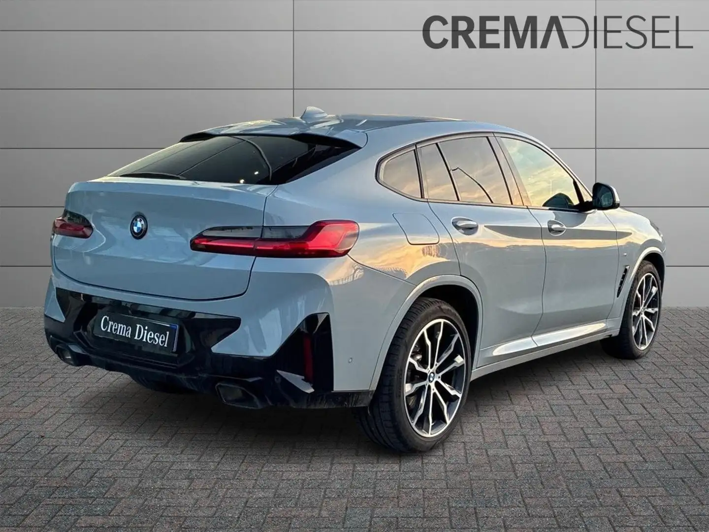 BMW X4 X4 xDrive20d Mhev 48V Msport Auto Grigio - 2