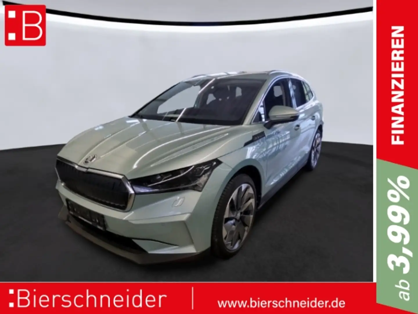 Skoda Enyaq 80 Suite AHK WP REAR VIEW SHZ LEDER Silber - 1