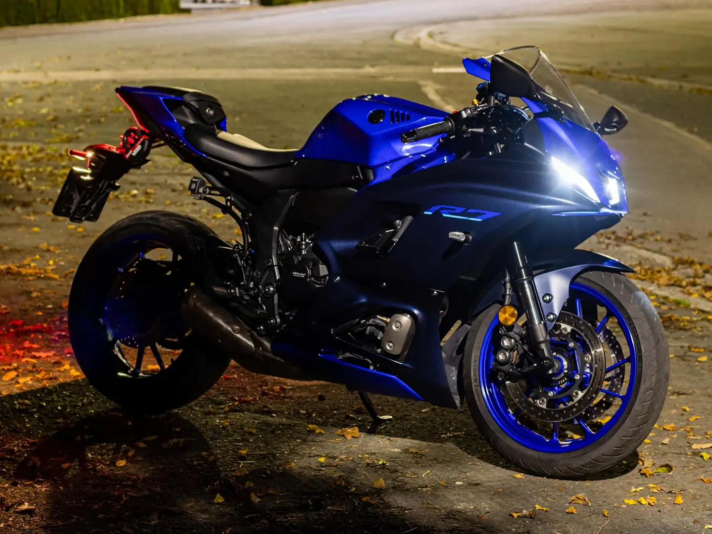 Yamaha YZF-R7 A2 Bleu - 2
