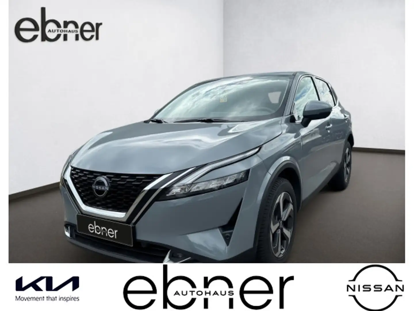 Nissan Qashqai 1.3 DIG-T N-Connecta 158PS Xtronic | Bus Grau - 1