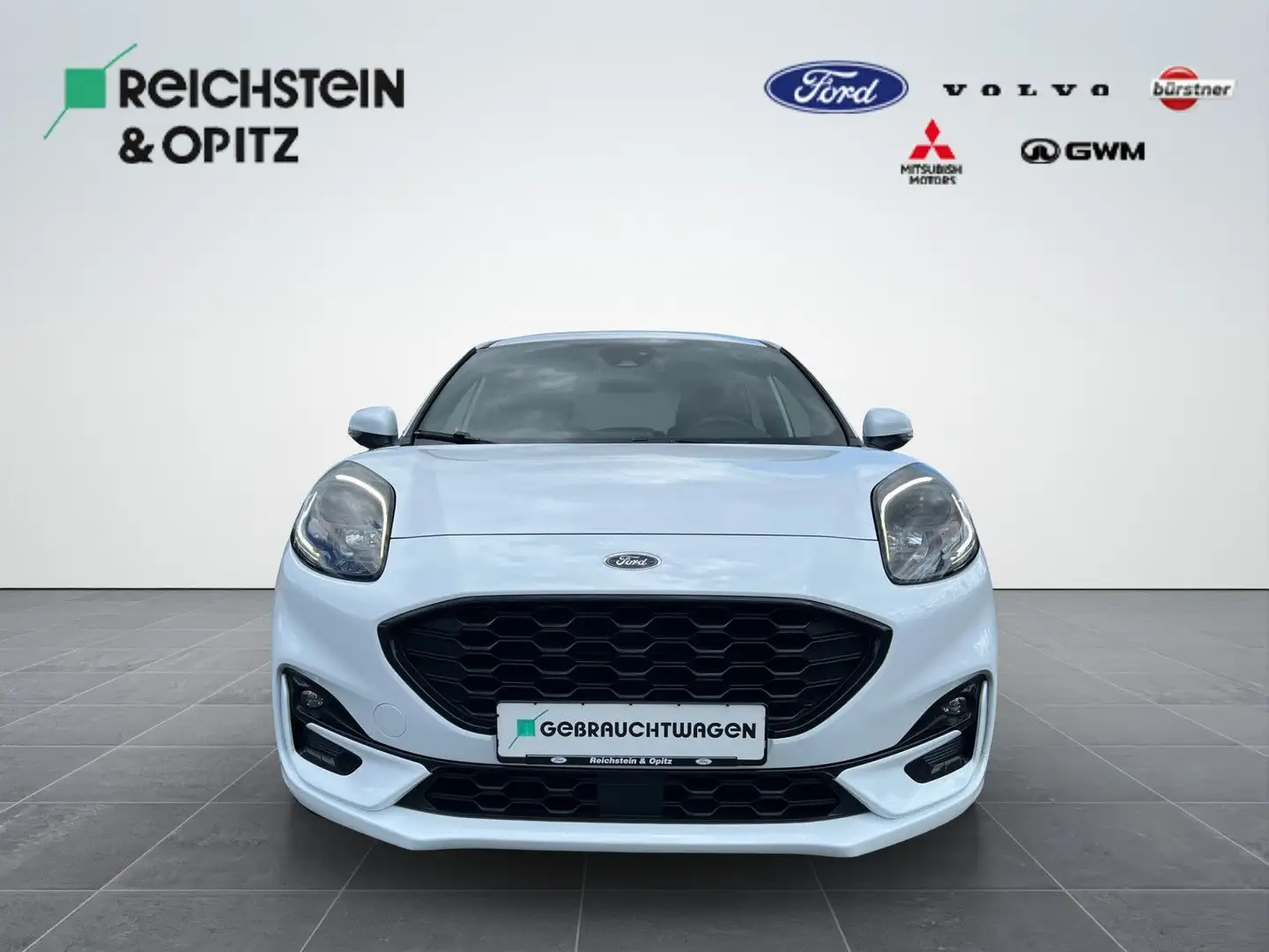 Ford Puma 1,5 EcoBlue 88kW ST-Line/Klima/Navi/DAB+ Weiß - 2