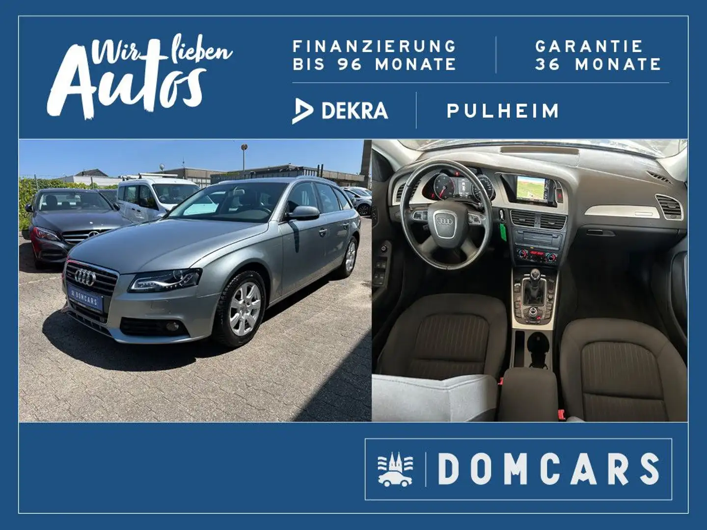 Audi A4 Avant Ambiente quattro/NAVI/BI-XENON/ALU/ Grau - 1