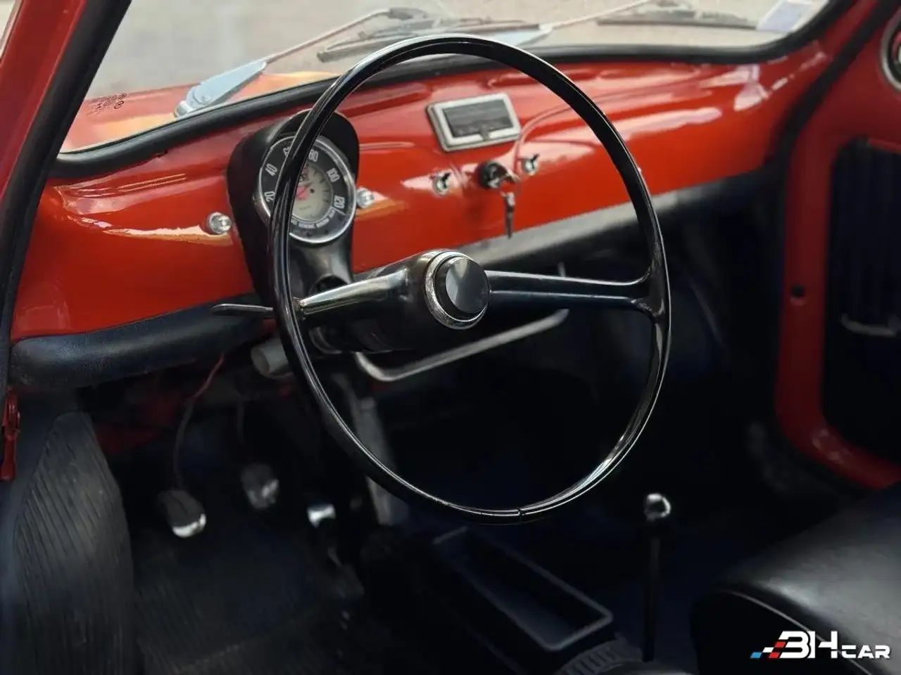Fiat 500 1974 / CUIR NOIR / ORIGINE ITALIE, foto 11