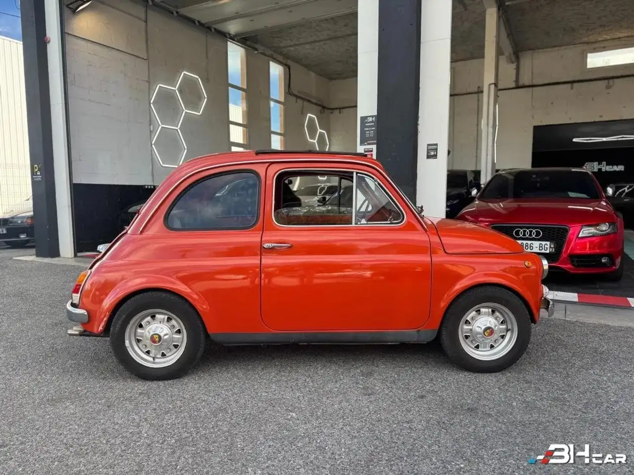 Fiat 500 1974 / CUIR NOIR / ORIGINE ITALIE, foto 5