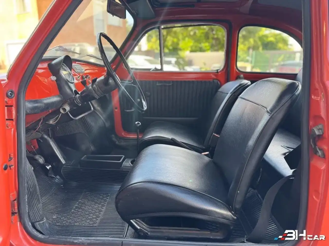 Fiat 500 1974 / CUIR NOIR / ORIGINE ITALIE, foto 12