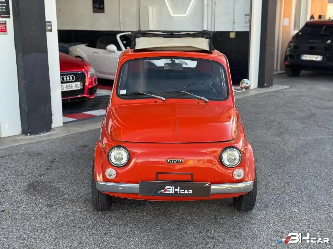 Fiat 500 1974 / CUIR NOIR / ORIGINE ITALIE, foto 3