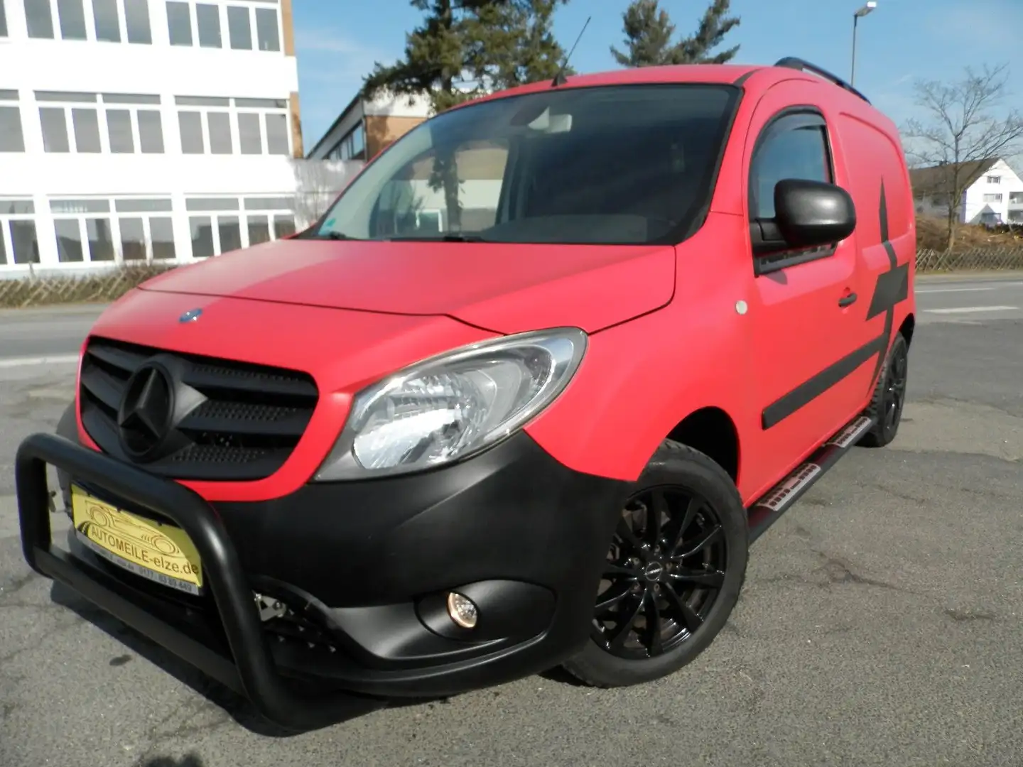 Mercedes-Benz Citan Kasten 108 CDI lang"Klima" Rosso - 2