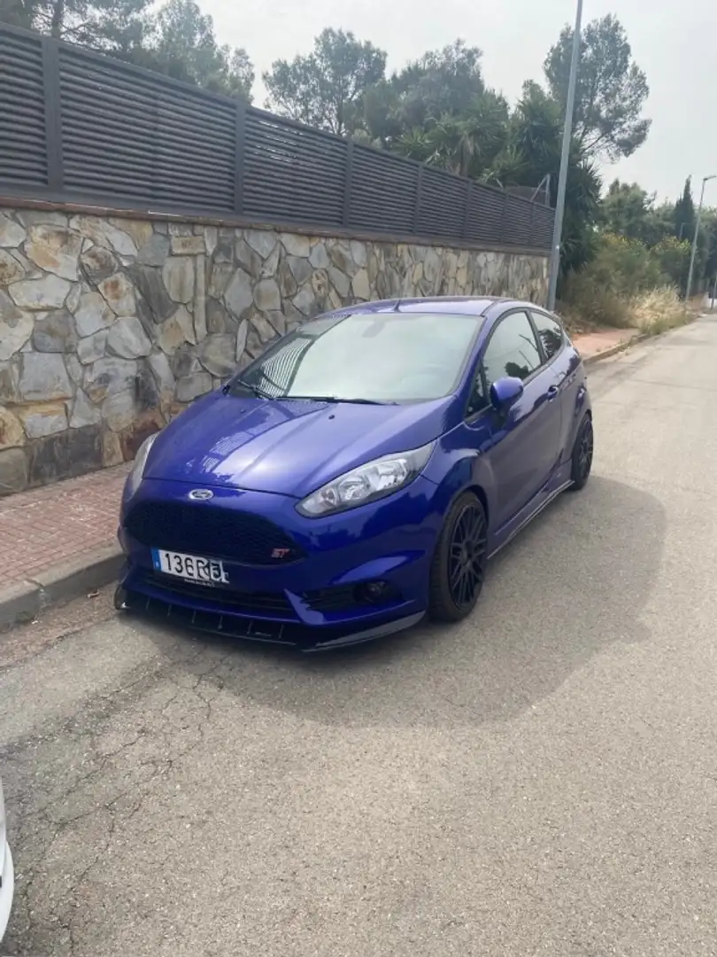 Ford Fiesta 1.60 EcoBoost ST Azul - 1